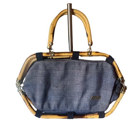 Vintage Pier Giorgio bag with bamboo - Picture 2 of 8
